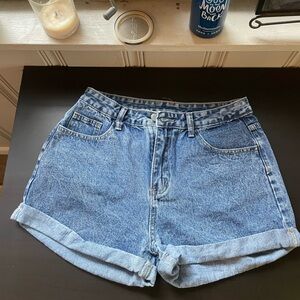 SHEIN Light Blue Jean Shorts